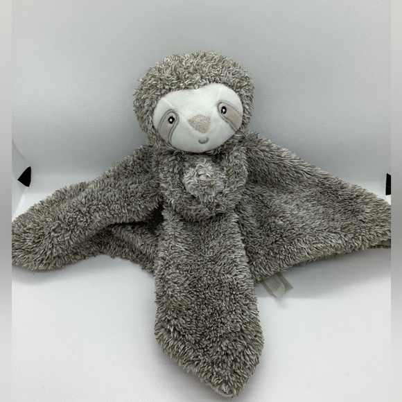 Carters Sloth Plush Lovey Security Blanket - Picture 6 of 10